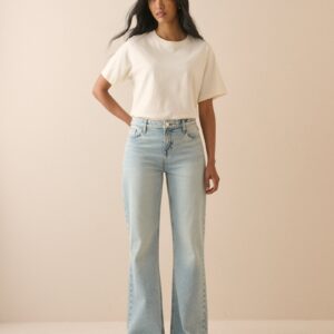 Light Blue Relaxed Soft Jeans